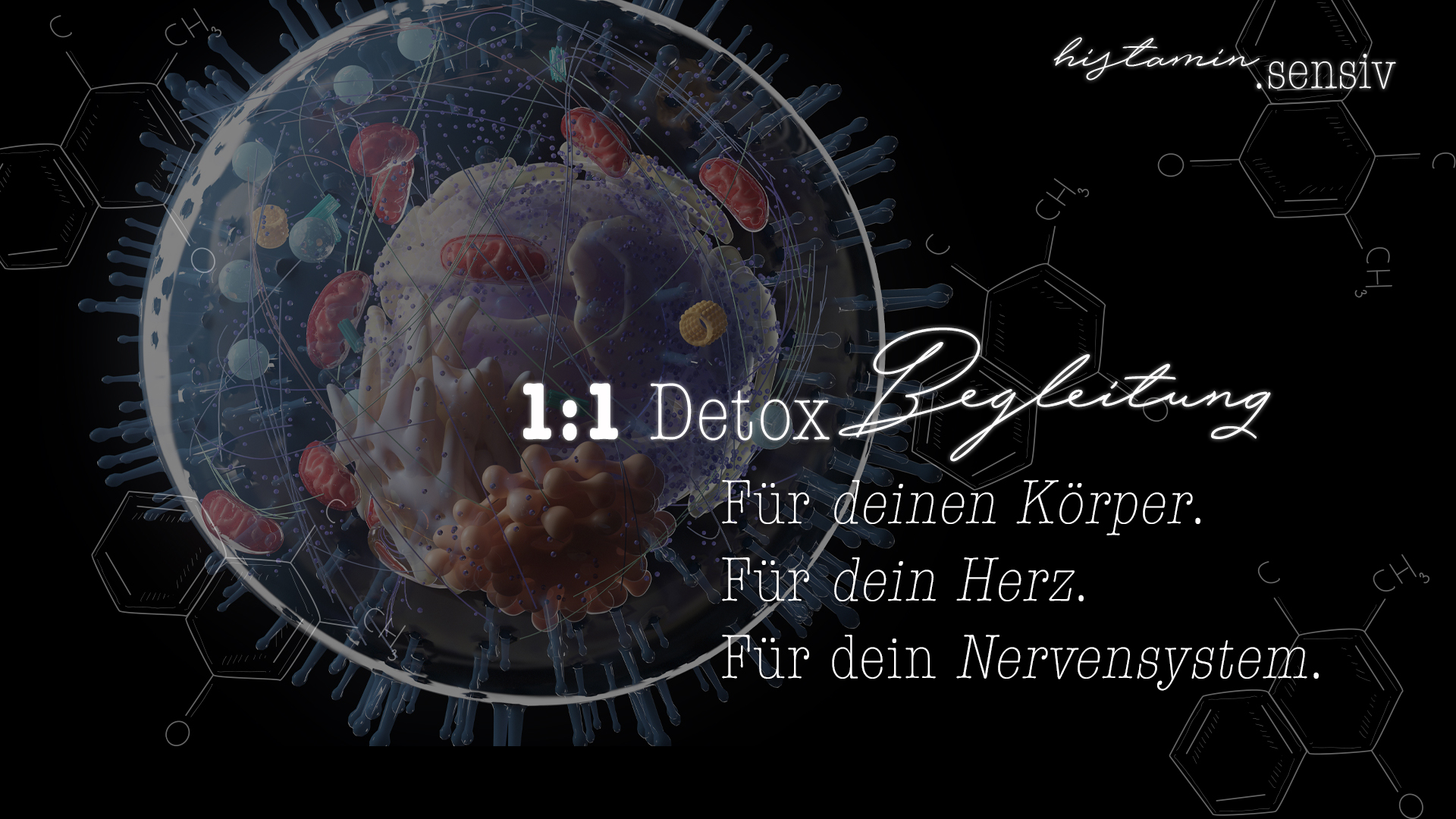 1:1 Detox–Beratung für sensible Körper